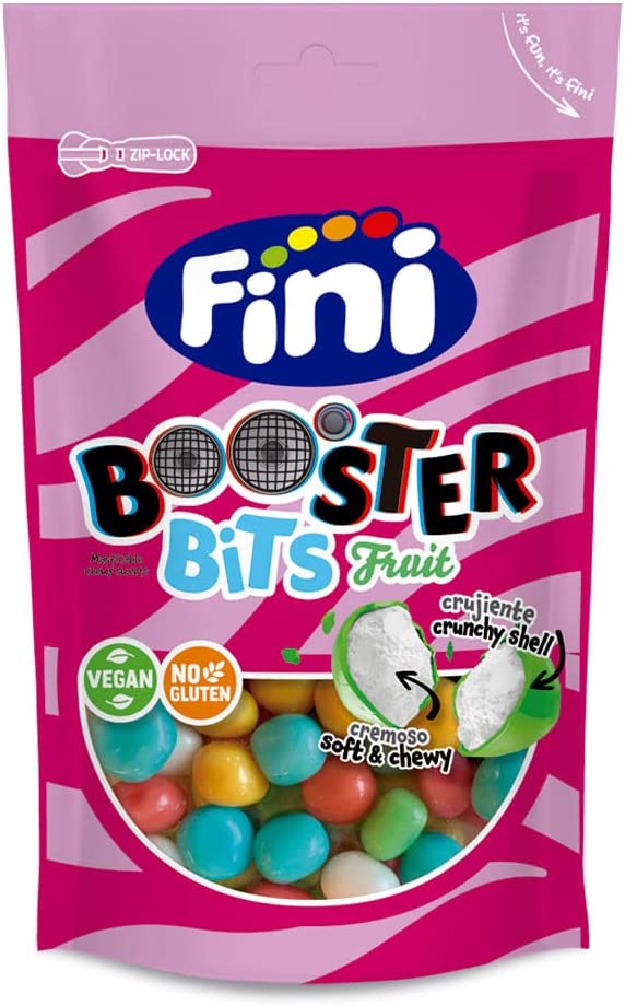Конфеты жевательные «Fini» Booster Bits Fruit, 165 г