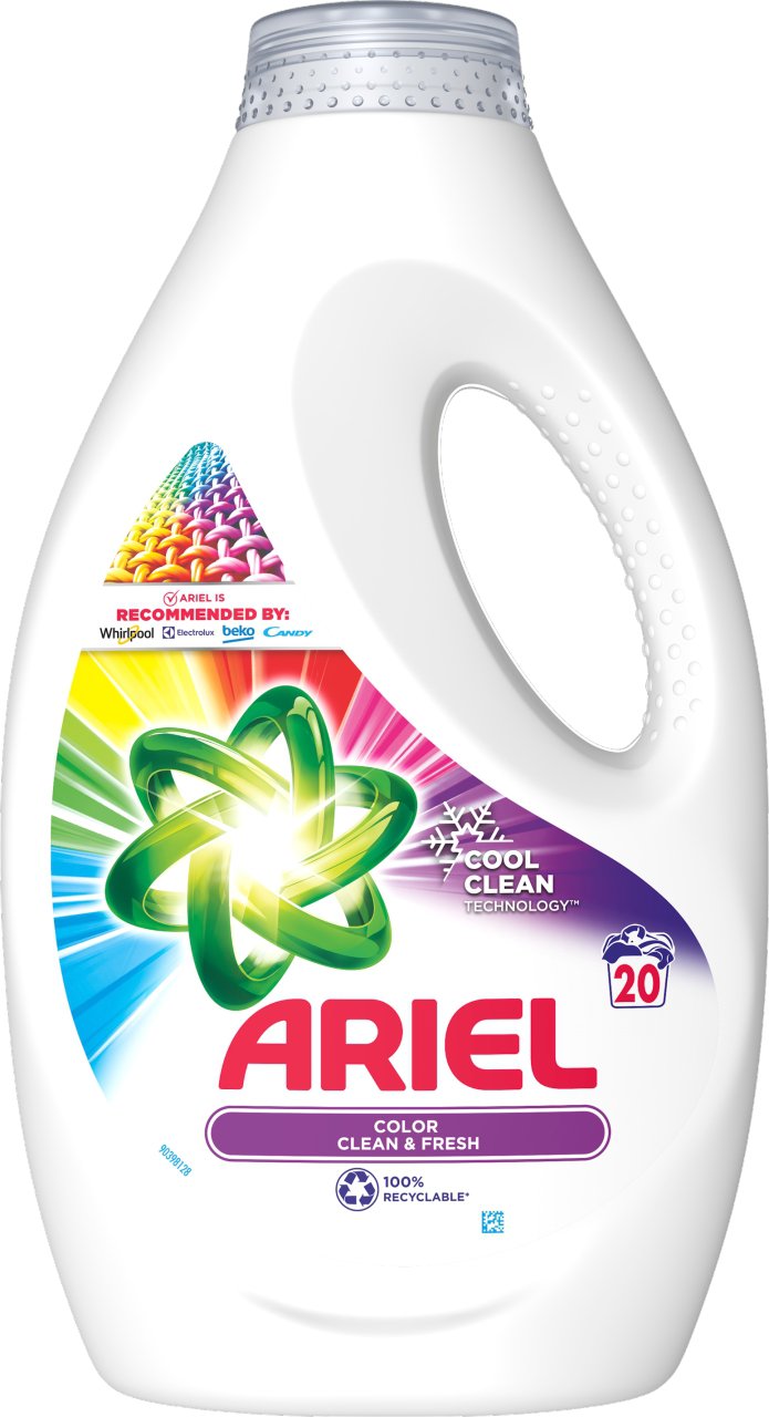 Порошок стиральный жидкий «ARIEL» Color, в бутылке 1.1л