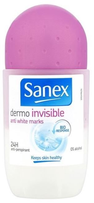 Дезодорант роликовый «Sanex» Dermo 24h, invisible, 50 мл