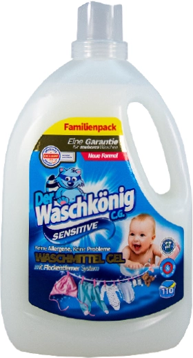 Гель для стирки «Waschkonig» для детей, 3.305 л