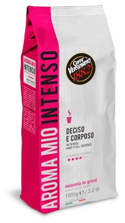 Кофе зерновой «Caffe Vergnano» Aroma Mio Intenso, 1 кг