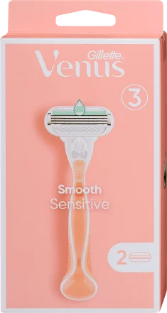 Бритва женская «Gillette» Venus, Smooth Sensitive, 2 касеты