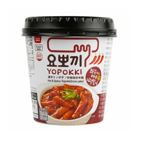 Клецки рисовые «Yopokki» Токпокки, в остро-пряном соусе Young Poong, 120 гр