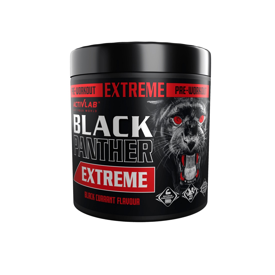 БАД «Activlab» Black Panther Extreme, black currant, 300 г