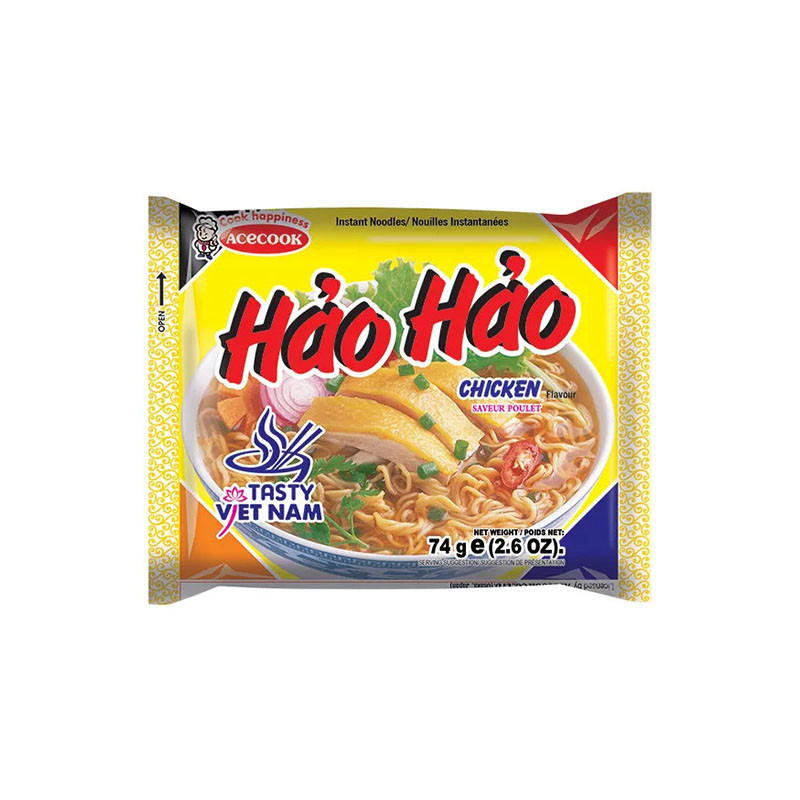 Лапша быстрого приготовления «Hao Hao» со вкусом курицы, 74 г