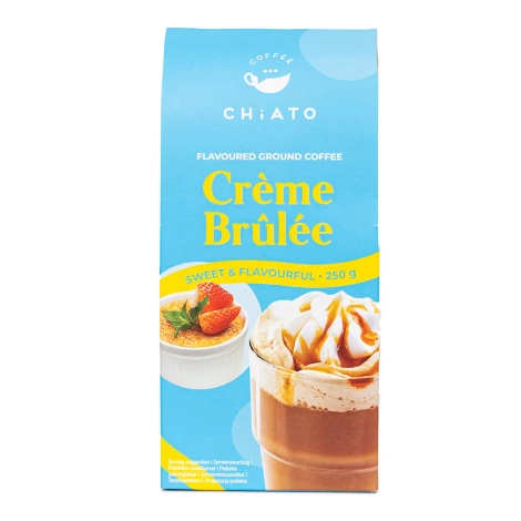 Кофе молотый ароматизированный «Chiato» Creme Brulee, 250 г