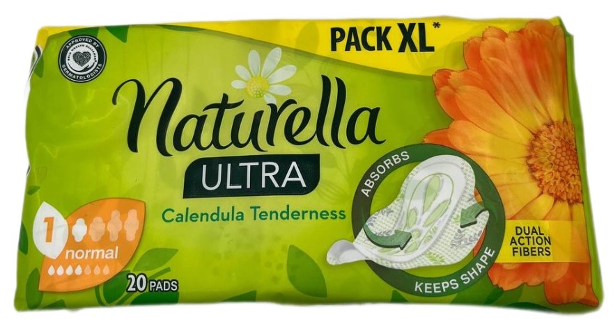 Гигиенические прокладки «Naturella» мягкость календулы Ultra Normal,20шт.