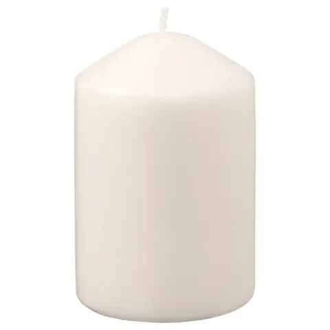 Свеча «Ikea» Lаttnad, без запаха, натуральная, 10 см