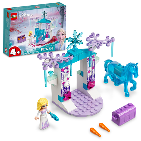 Конструктор «LEGO» Disney Princess, Ледяная конюшня Эльзы и Нокка, 43209