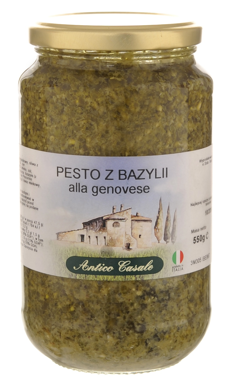 Соус песто «Antico Сasale» Pesto Alla Genovese, с базиликом, 500 г