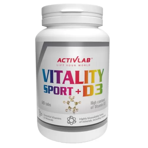 БАД «ActivLab» Vitality Sport + D3, ACTIV/1300, 120 капсул