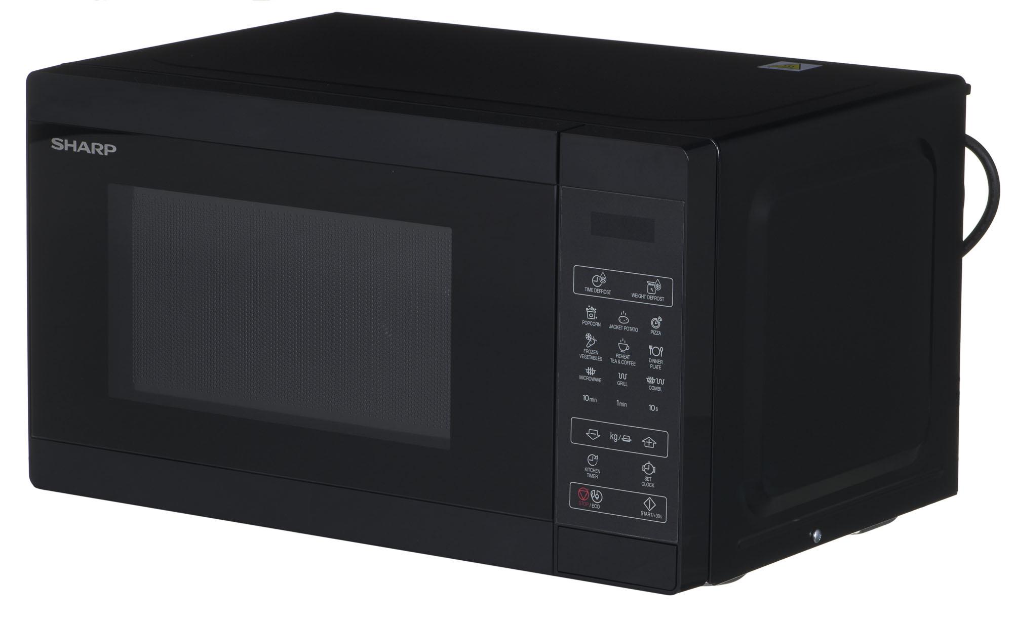 Микроволновая печь «Sharp» YC-MG02E-В, черная