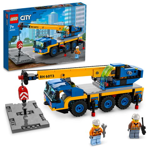 Конструктор «LEGO» City Great Vehicles, Мобильный кран, 60324