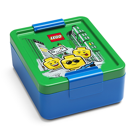Контейнер «Lego» 40521724, Lunch Box Classic зеленый, для мальчиков