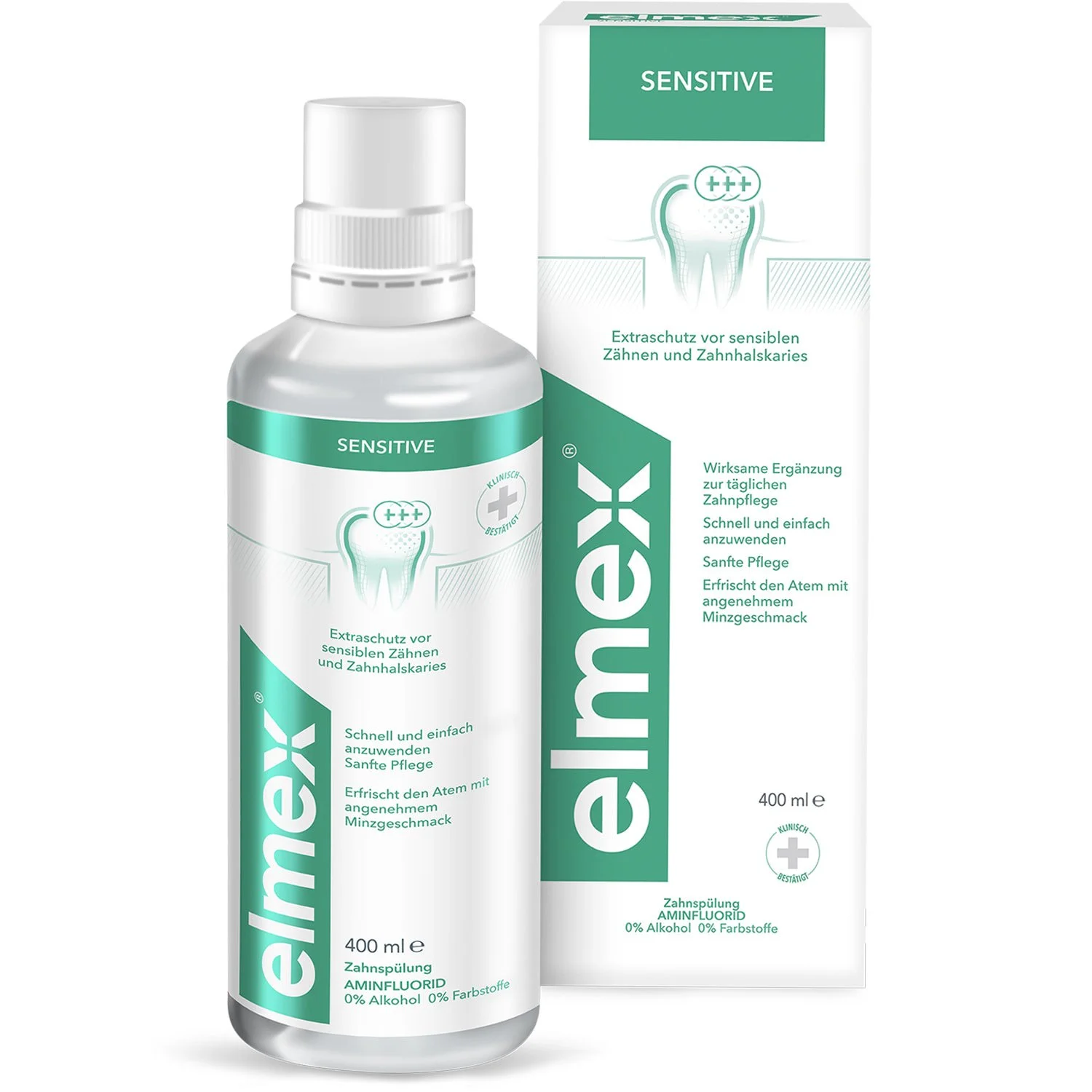 Ополаскиватель для полости рта «Elmex» Sensitive Plus, для чувствительных зубов, 400 мл
