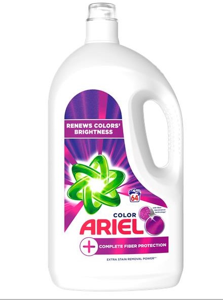 Гель для стирки «Ariel» Color + Complete Fiber Protection, Защита волокон, 3.520 л