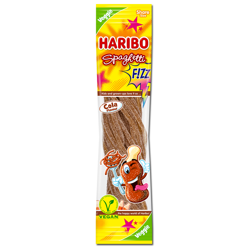 Мармелад жевательный «Haribo» Spaghetti Cola Veggie, 200 г