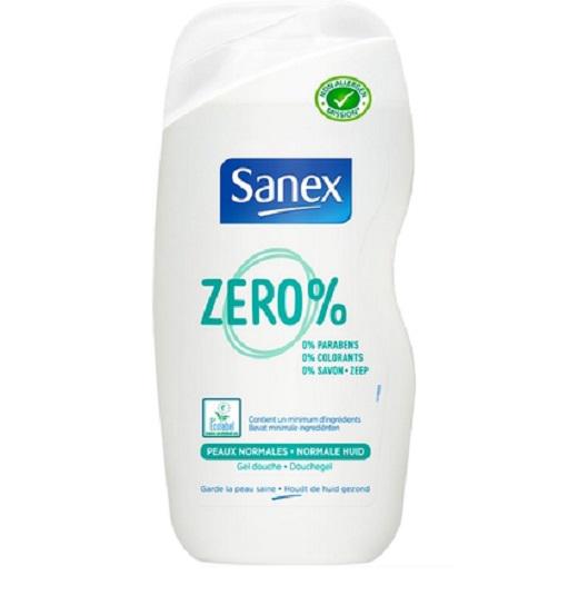 Гель для душа «Sanex» Zero, для нормальной кожи, 500 мл