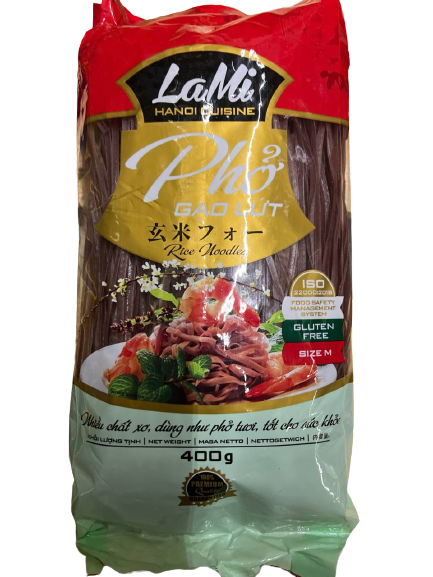 Лапша «LaMi» Pho Gao Lut, из коричневого риса, 400 г