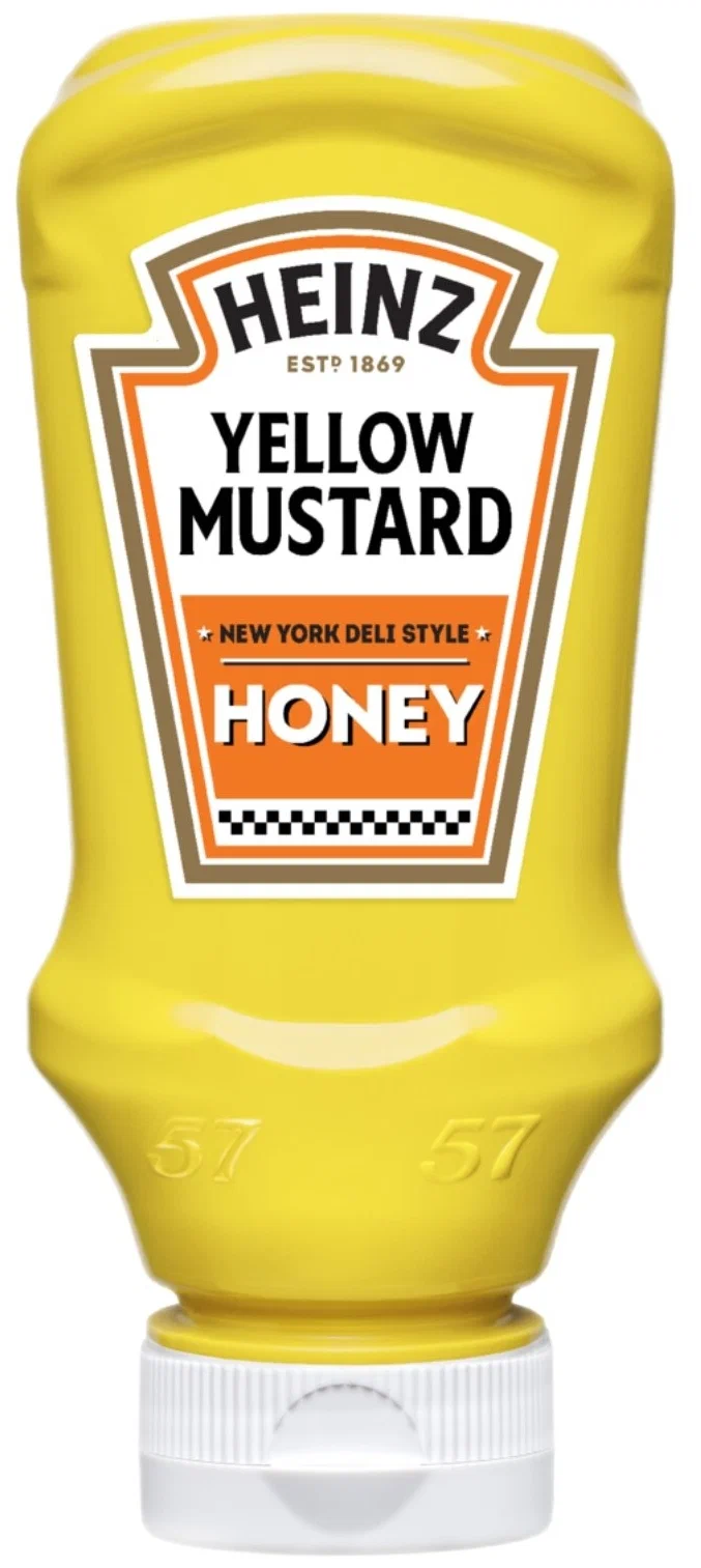 Горчица «Heinz» Yellow Mustard Hohey, медовая, 220 мл