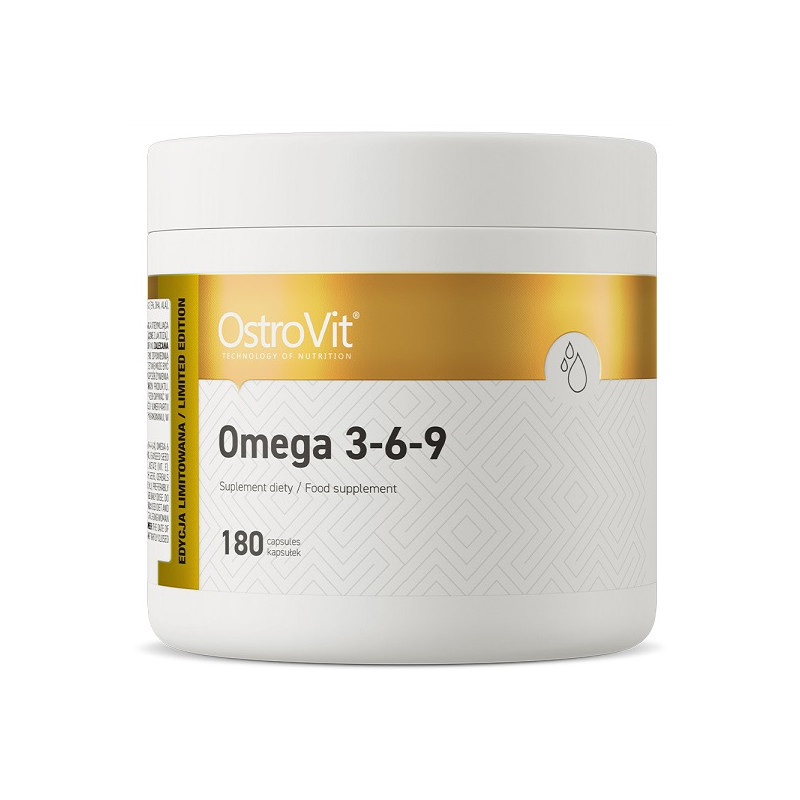 Кислоты жирные «Ostrovit» Omega 3-6-9, 180 капсул