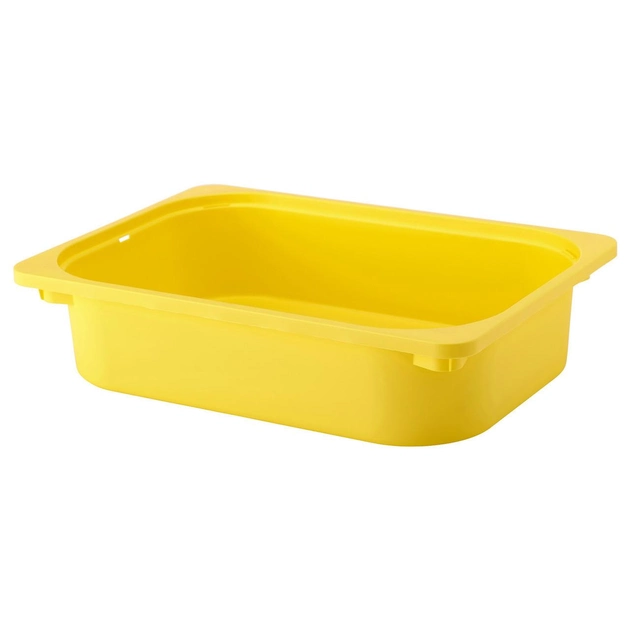 Контейнер «Ikea» Trofast, желтый, 42x30x10 см