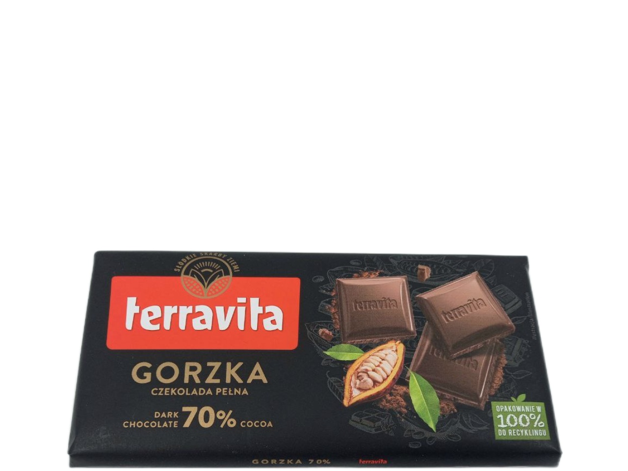 Шоколад горький «Terravita» 70% 100 г
