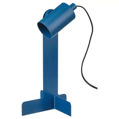 Лампа настольная «Ikea» Flottilj, темно-синий, 905.497.59