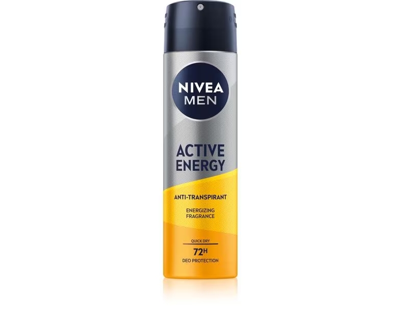 Антиперспирант-спрей для мужчин «Nivea» Men Active Energy, 150 мл