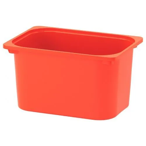 Контейнер «Ikea» Trofast, оранжевый, 42x30x36 см