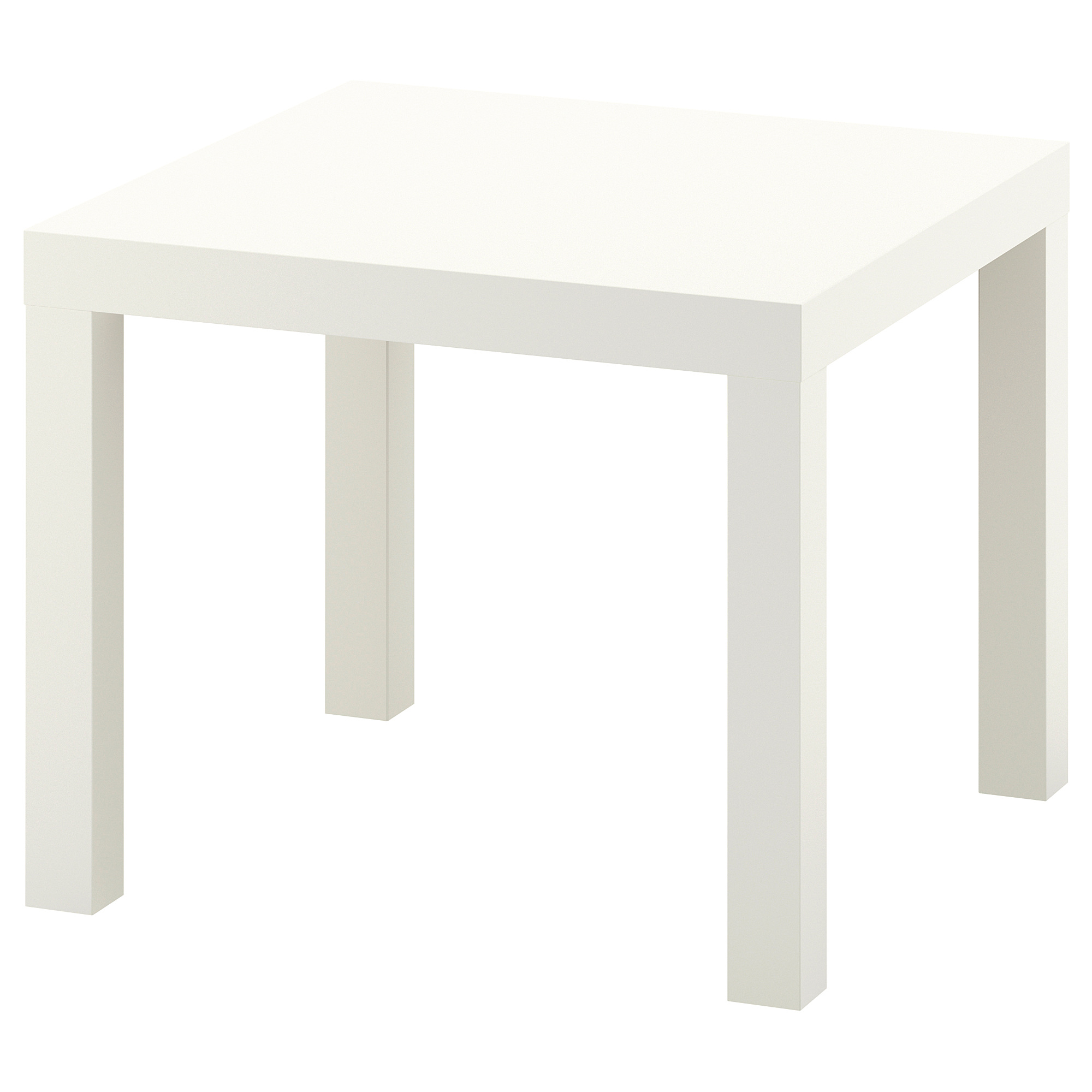 Стол придиванный «IKEA» 304.499.08, белый, 55х55 см