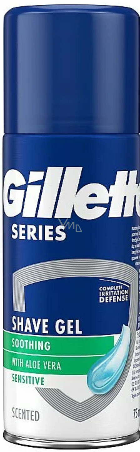Гель для бритья «Gillette» Series Soothing, успокаивающий, 75 мл
