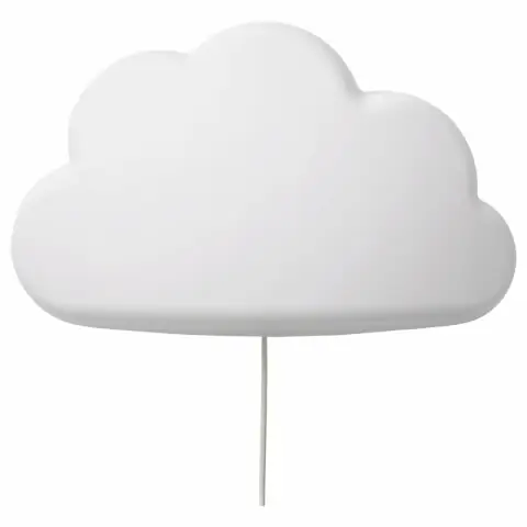 Светильник «IKEA» Upplyst, белое облако
