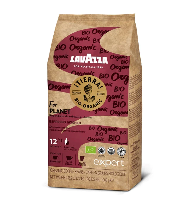 Кофе в зернах «Lavazza» Tierra Bio Intenso, 1 кг