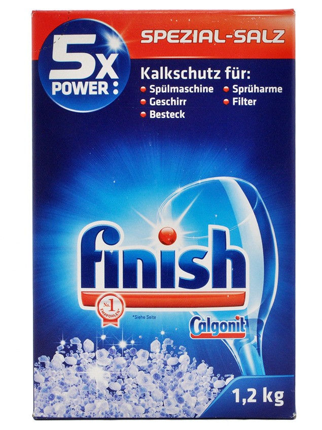 Соль для посудомоечных машин «Finish» Calgonit, 1.2 кг