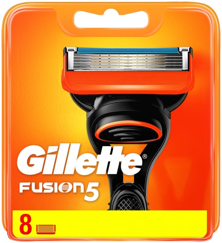 Сменные кассеты для бритья «Gillette» Fusion 5, 8 шт