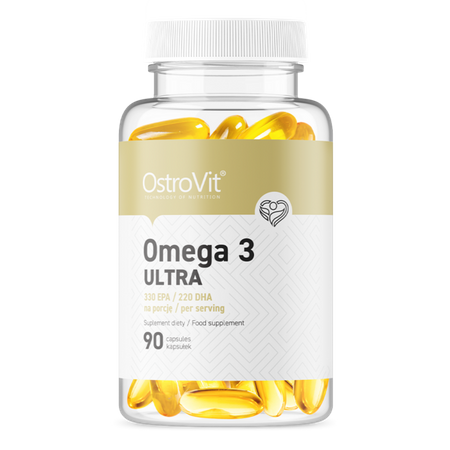 БАД «OstroVit» Omega 3 Ultra, 90 капсул