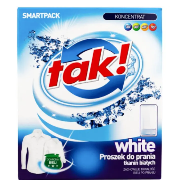 Порошок стиральный «TAK» для белого, 6 кг