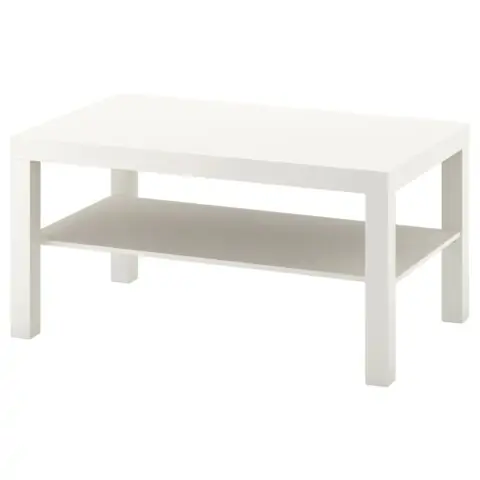Стол журнальный «IKEA» Lack, белый, 90x55 см