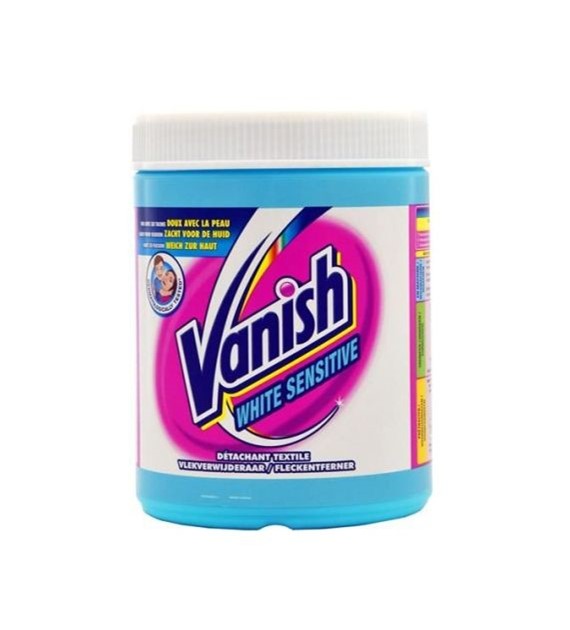 Пятновыводитель «Vanish» Sensitive white, 1,125 кг