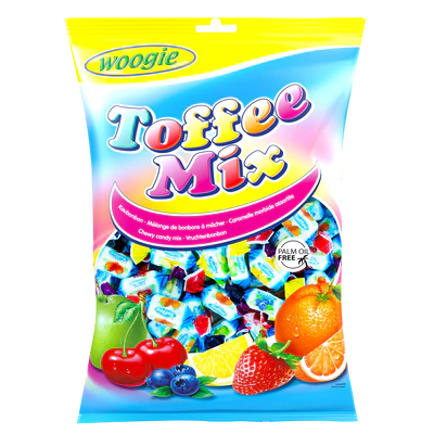 Конфеты жевательные «Woogie» Toffee mix, 1 кг