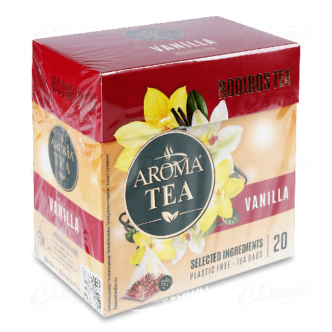Чай фруктовый «Aroma Tea» Ройбуш Ваниль, 20 пакетиков, 35 г