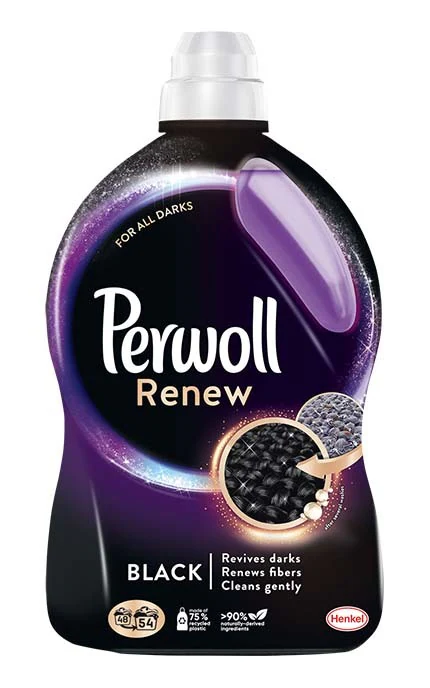 Гель для стирки «Perwoll» Renew Black, 54 стирки, 2.97 л