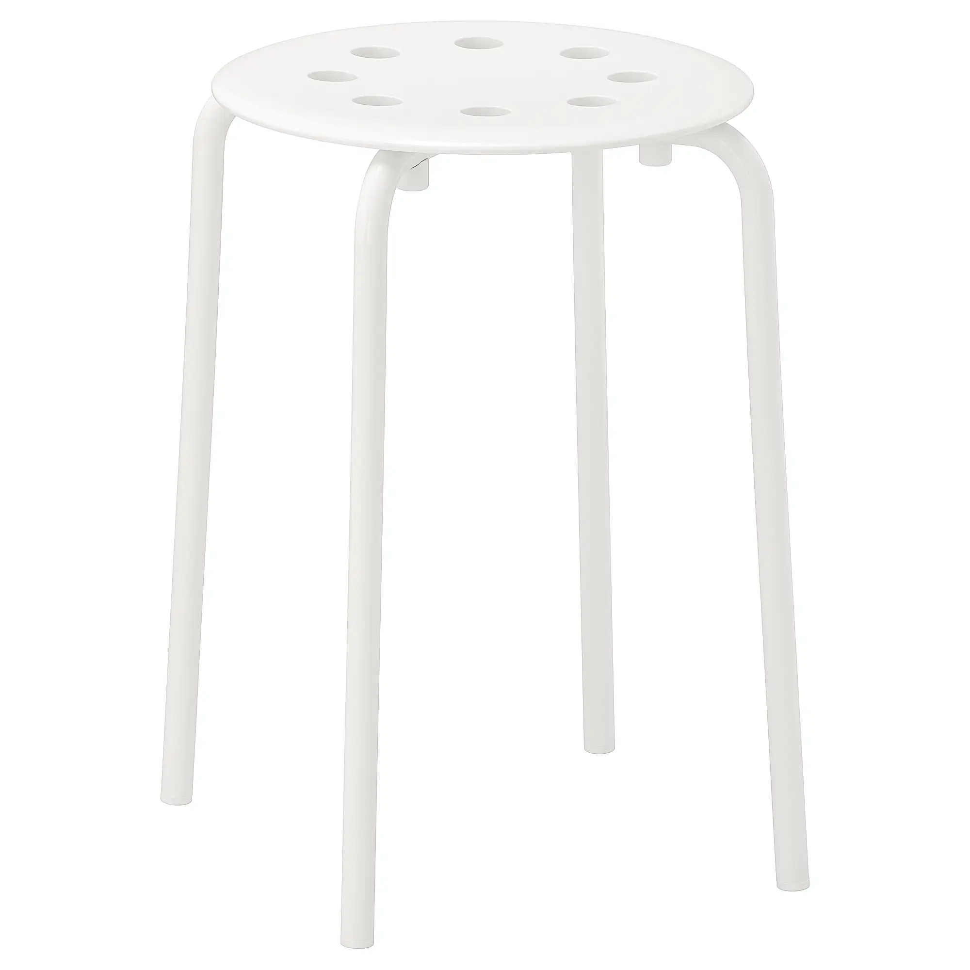 Табурет «Ikea» Marius, 45 см, белый, 901.840.47