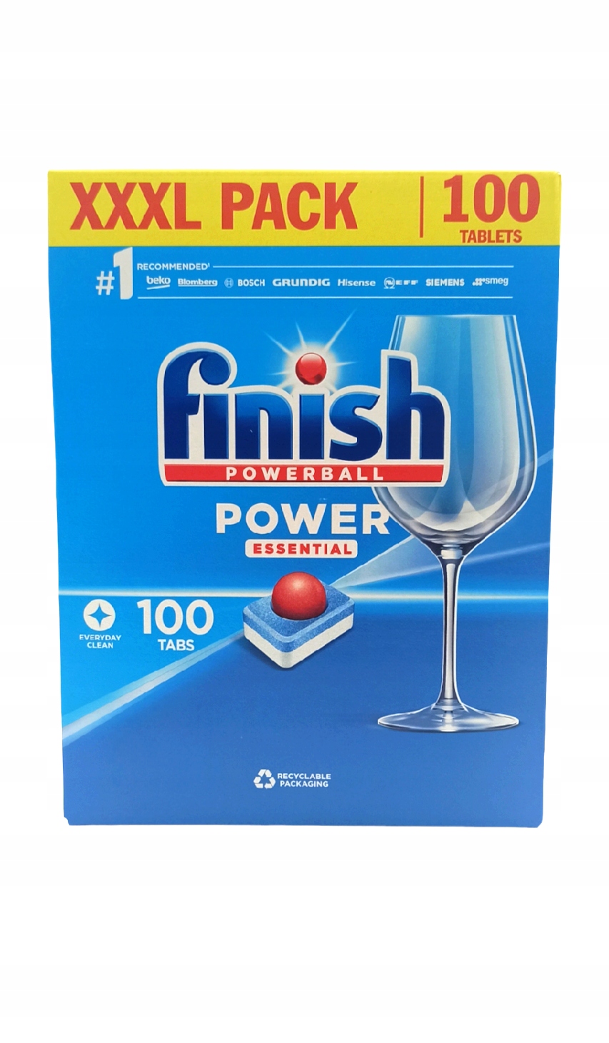 Таблетки для посудомоечной машины «Finish» Power Essential, 100 шт