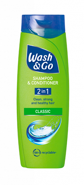 Шампунь «Wash & Go» Classic, 2 in 1, 200 мл