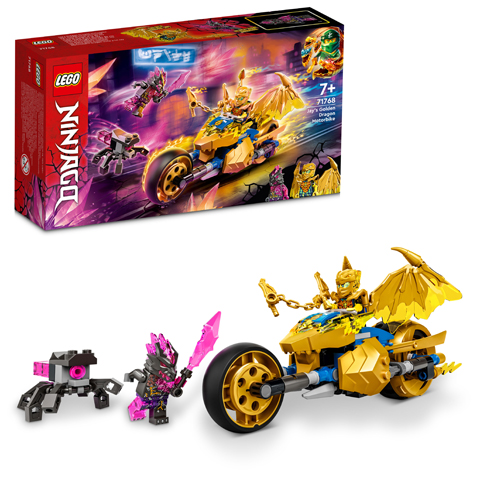 Конструктор «Lego» NINJAGO, золотой дракон, Мотоцикл Джея, 71768