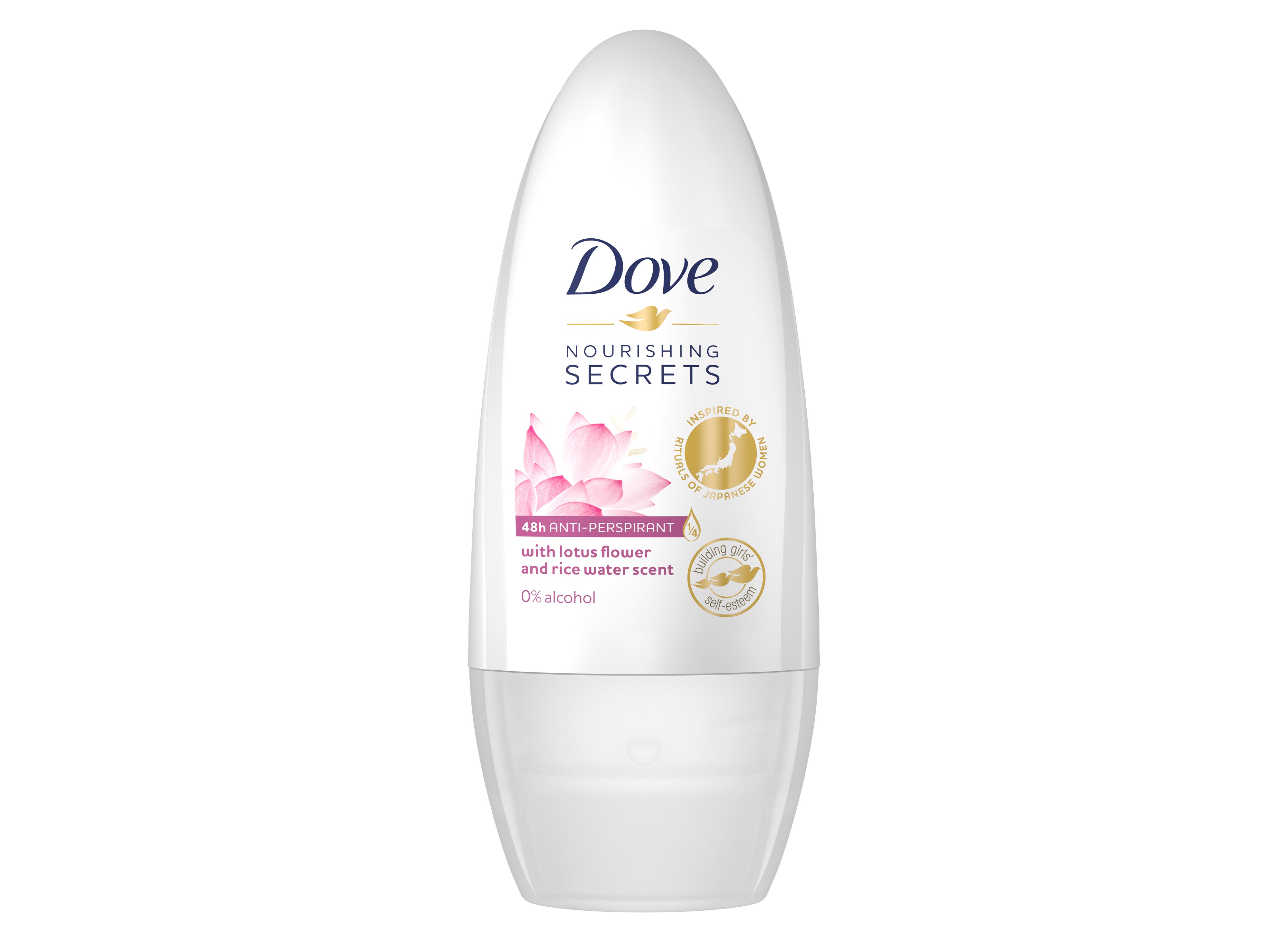 Антиперспирант шариковый «Dove» Nourishing Secrets, Lotus Flower & Rice Water, 50 мл