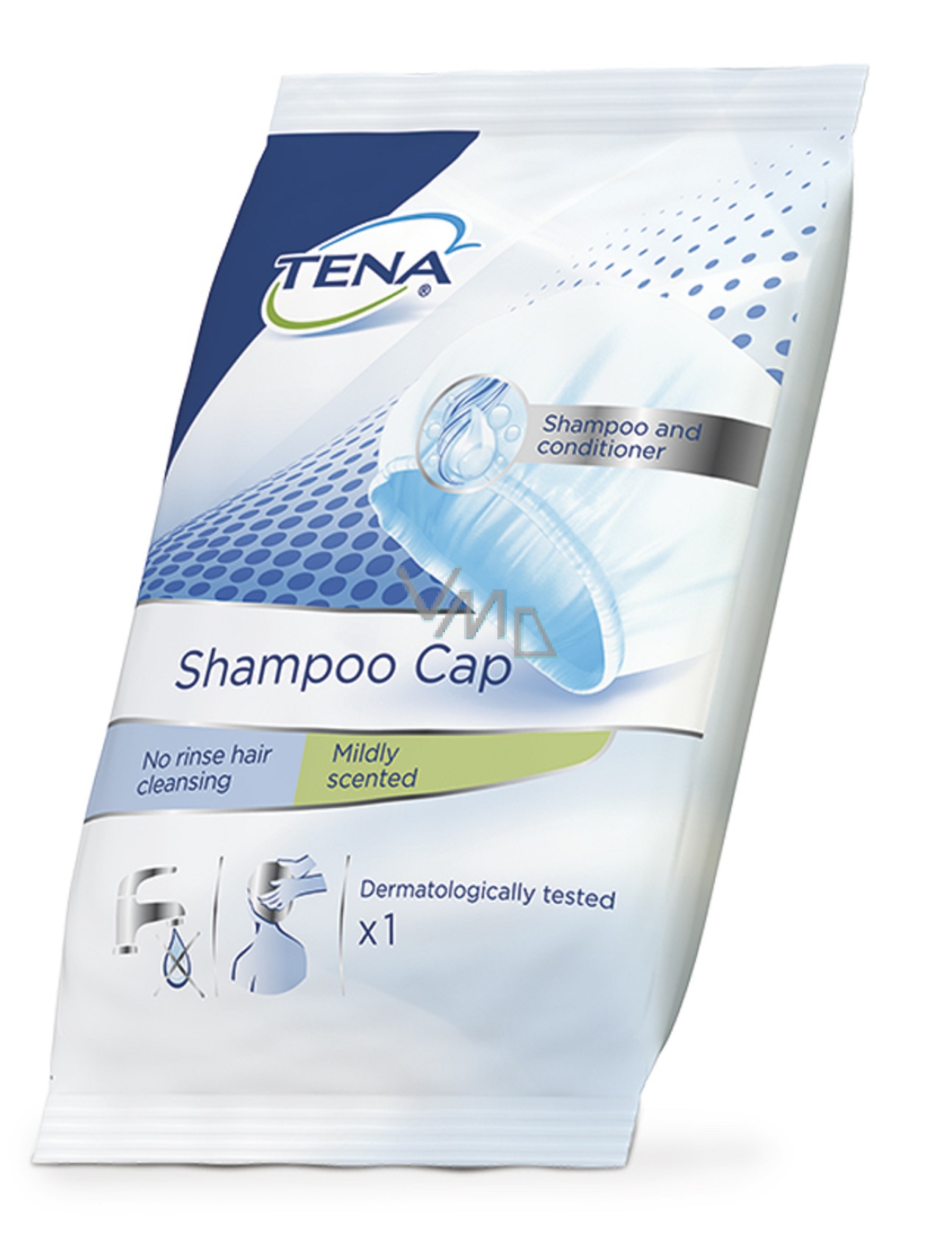 Шапочка влажная для мытья головы «Tena» Экспресс-шампунь, 1 шт