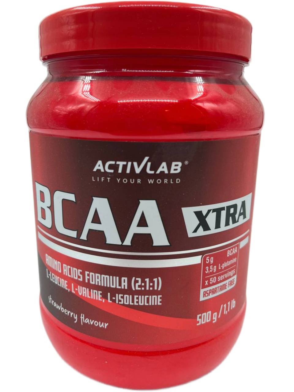 Аминокислоты BCAA «ActivLab» X-tra Strawberry, ACTIV/878, 500 г